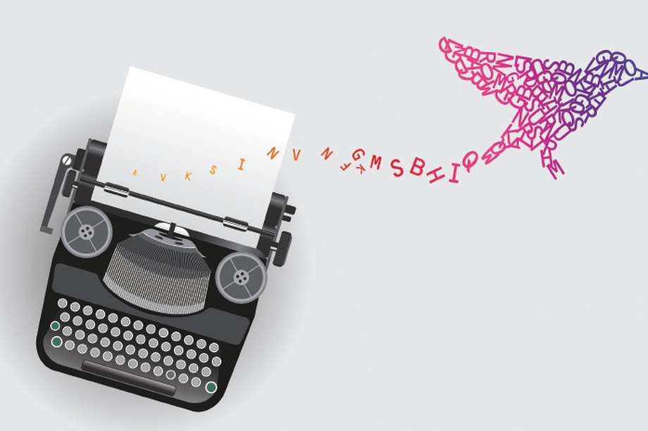 typewriter and the letters that fly like birds