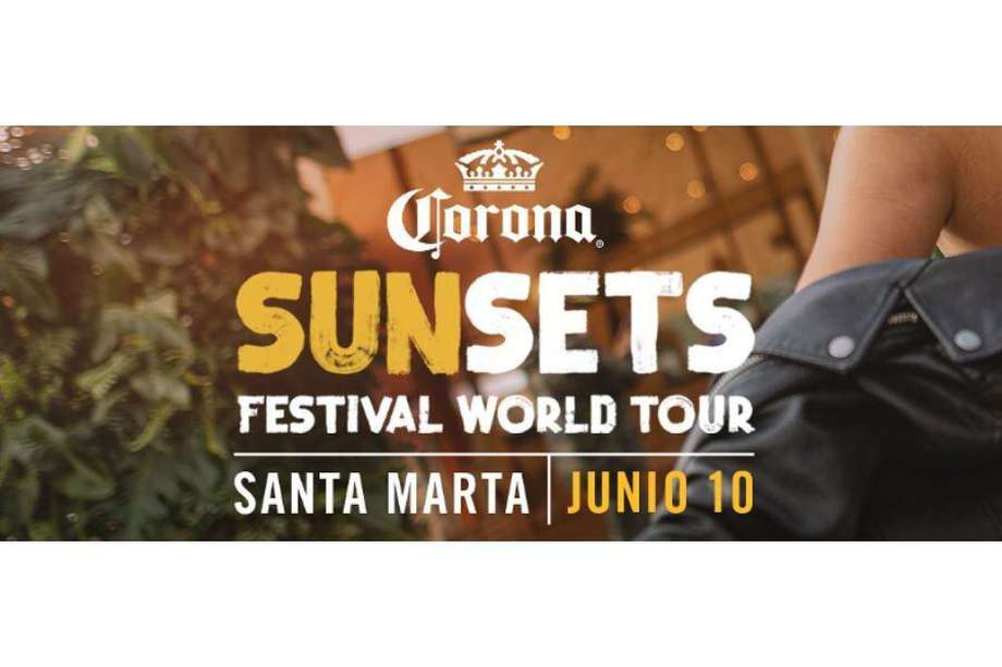 El festival Corona Sunsets estará presente en 15 países y el próximo mes de junio es el turno de Santa Marta, Colombia.