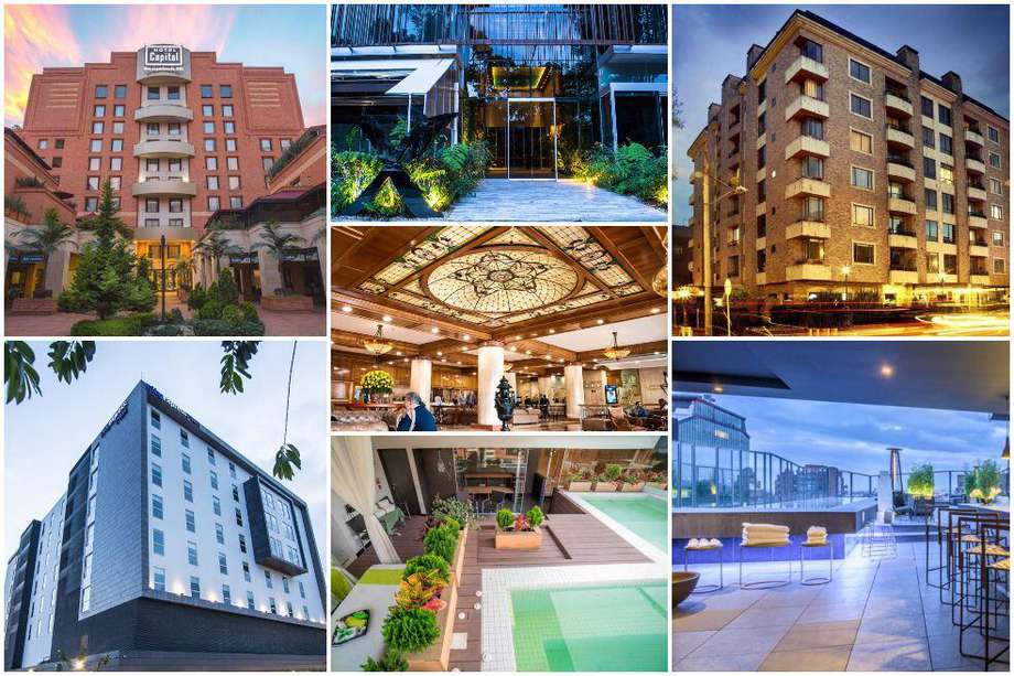 Siete opciones de hoteles en Bogotá para diferentes gustos y necesidades.