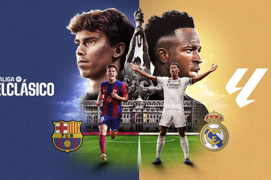 Barcelona y Real Madrid protagonizarán este sábado la edición 255 de 'ElClásico' con nuevas y jóvenes estrellas.