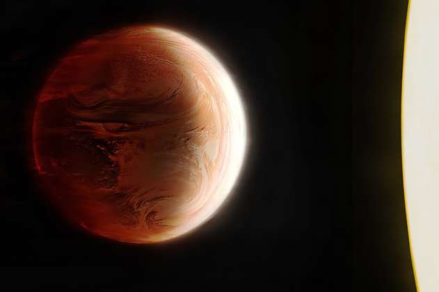 Nubes de hierro y vientos extremos: así es el lado oscuro de un “Júpiter Caliente”