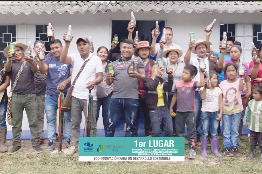 La Asociación de Autoridades Ancestrales Territoriales Nasa Cxha Cxha obtuvo el primer lugar en la categoría Comunidades.