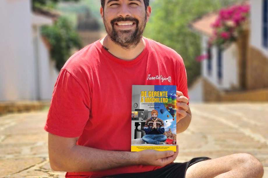 De gerente a mochilero, un libro del viajero Juan Fernando Campo.