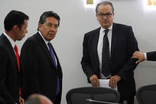El fiscal, Néstor H. Martínez, y el procurador, Fernando Carrillo, ya están investigando el caso. / Cortesía Johnny Hoyos - El Heraldo