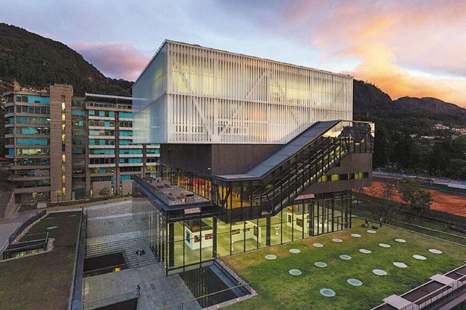 La facultad de artes en la Universidad Javeriana de Bogotá.