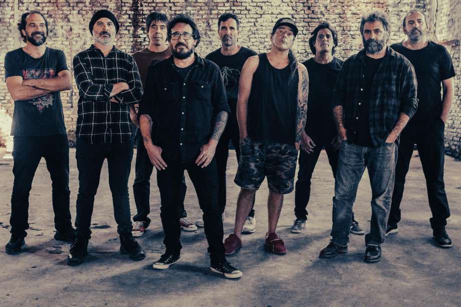 La Vela Puerca, una de las bandas de rock más representativas y seguidas de Uruguay.