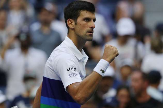 Novak Djokovic, firme en el US Open