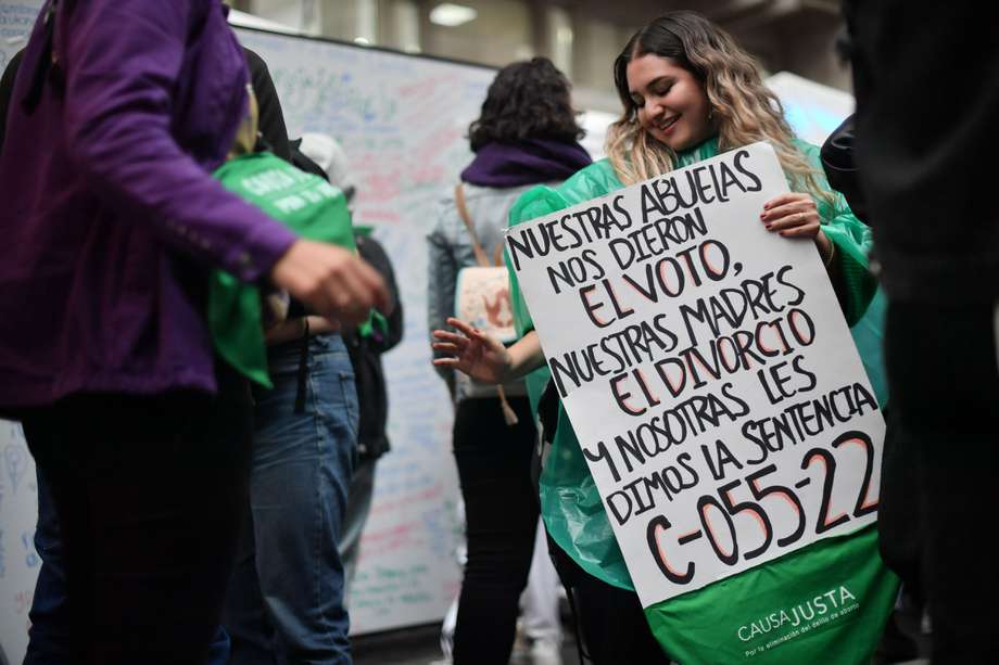 En Colombia está permitido abortar hasta la semana 24 de gestación.