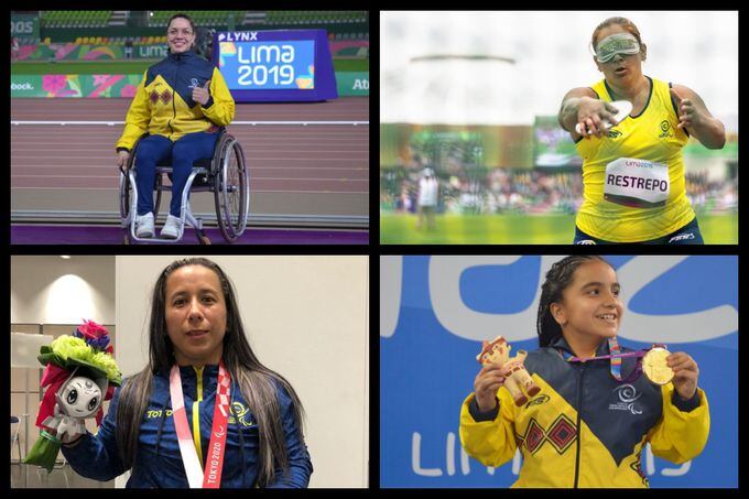 Las mujeres que han hecho historia en el deporte paralímpico colombiano 