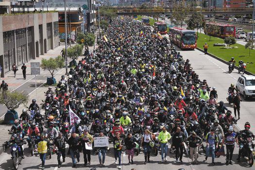 Estas son las medidas que empezarán a regir hoy para los motociclistas en Bogotá