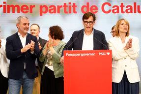 Golpe al independentismo catalán: los socialistas se impusieron en las elecciones