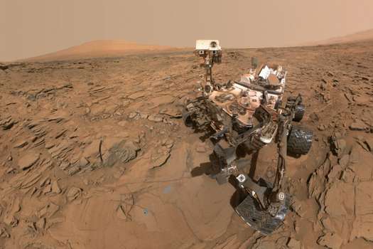 El robot Curiosity llegó hace cuatro años a Marte. / / Nasa
