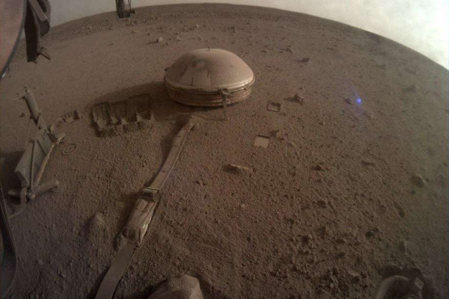Posiblemente, la última imagen de InSight de la NASA en Marte, antes de que su energía se agote completamente. /NASA