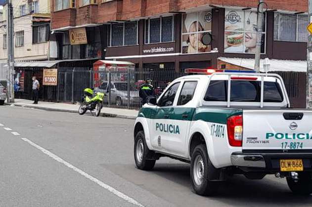 Muere policía, víctima de balacera en el barrio Restrepo, del sur de Bogotá