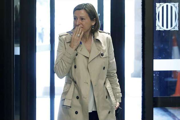 Fiscalía española pide prisión para presidenta del Parlamento catalán