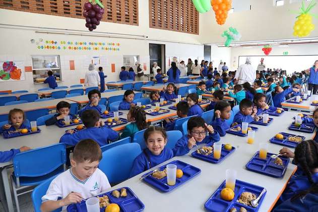 Entraron en operación dos nuevos comedores escolares en Bogotá