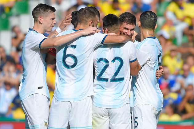 Argentina apabulló a Ecuador por 6-1