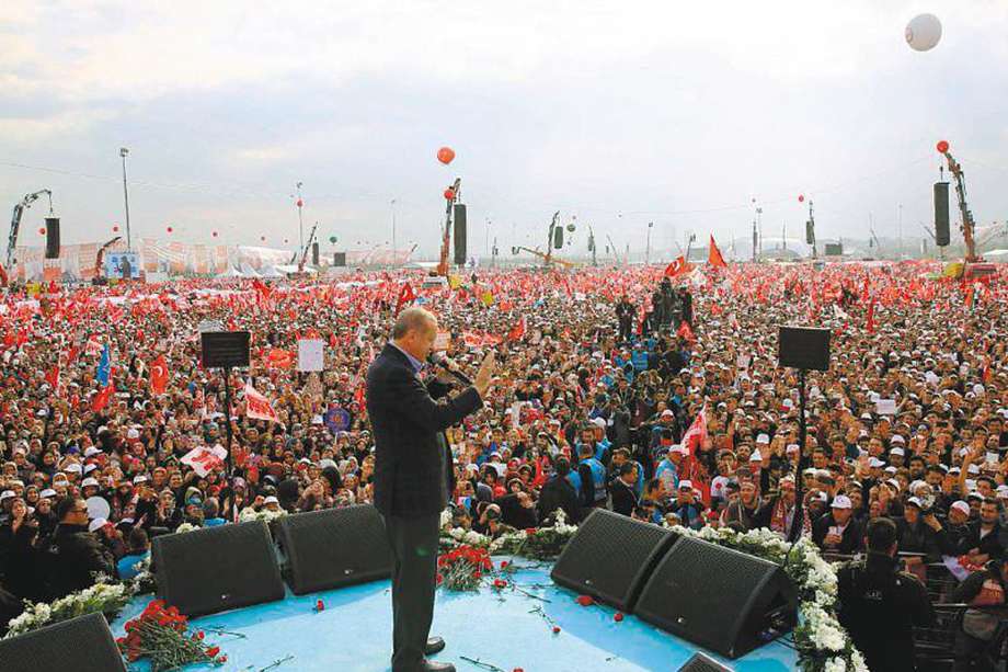 El actual presidente, Recep Tayyip Erdogan, busca consolidarse en Turquía por una tercera década.



