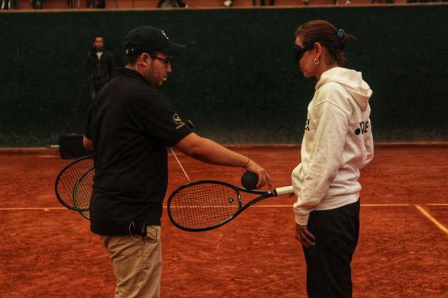 La apuesta por el tenis para personas ciegas que surgió en Montería