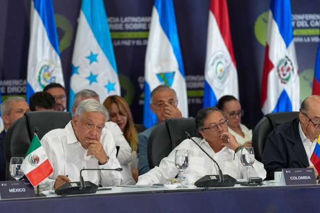 Presidente de México expresa su apoyo a la nueva política de drogas de Colombia