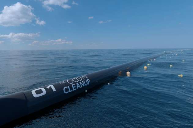 El proyecto más ambicioso para recolectar plástico del océano presenta fallas