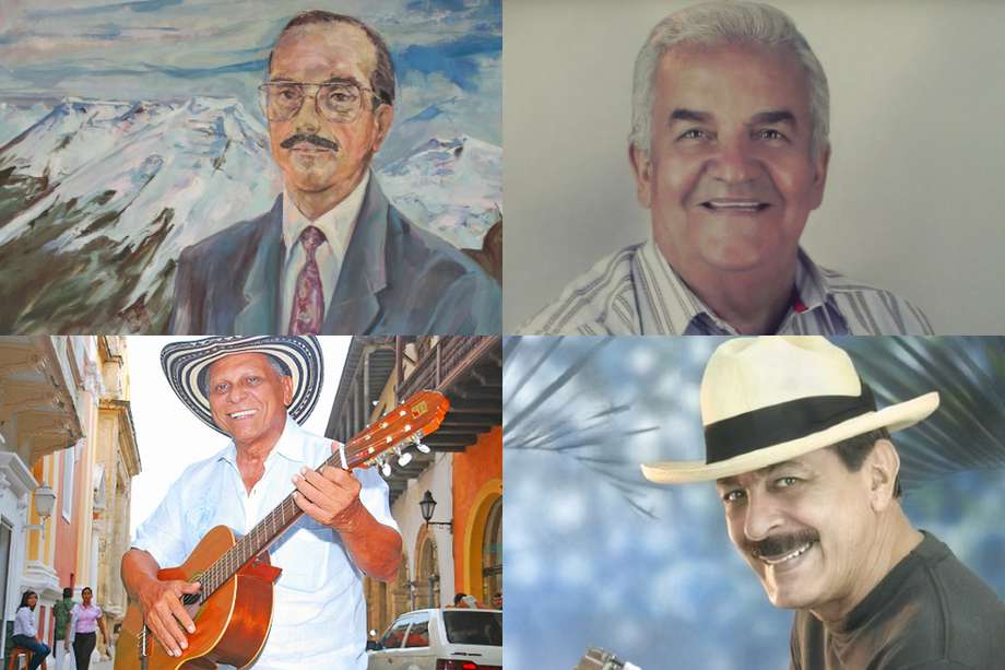 Jorge Villamil, Álvaro Córdoba, Adolfo Pacheco y Guillermo Calderón se han encargado de engrandecer la música colombiana.