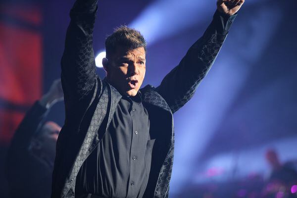 Ricky Martin se presentó por primera vez en el Movistar Arena de Bogotá con dos fechas y boletería agotada. Así se vivió su primer concierto./ Leonardo Sánchez