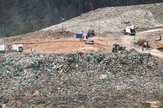 A diario se tratan entre 500 y 800 toneladas de residuos mixtos en la ciudad. 