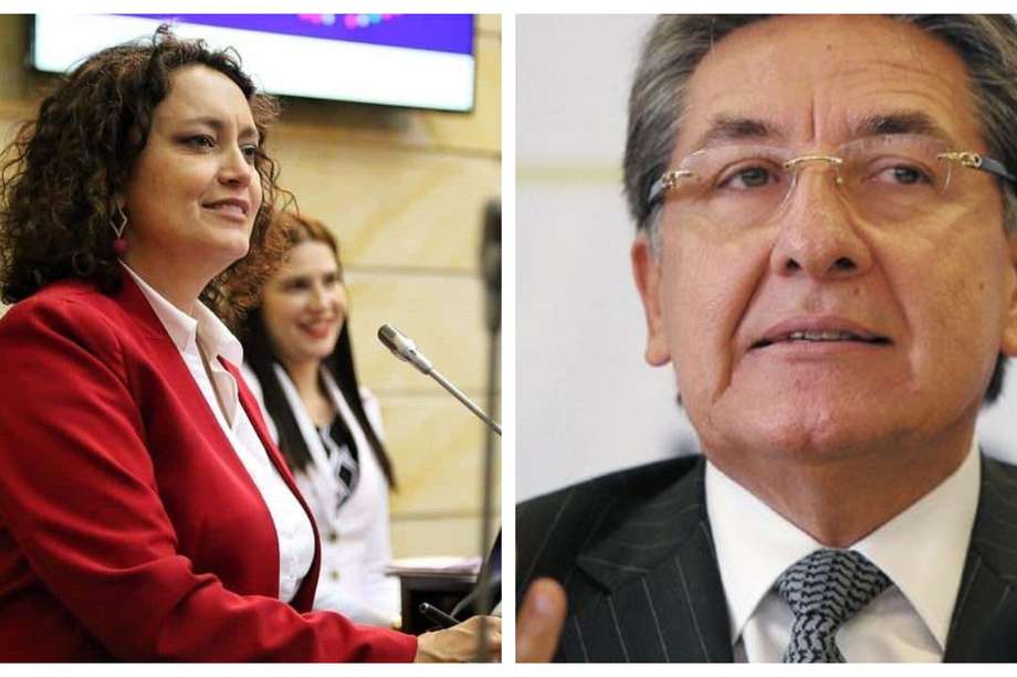 Angélica Lozano y Néstor Humberto Martínez podrían entrar en una controversia judicial ante la Corte Suprema de Justicia.