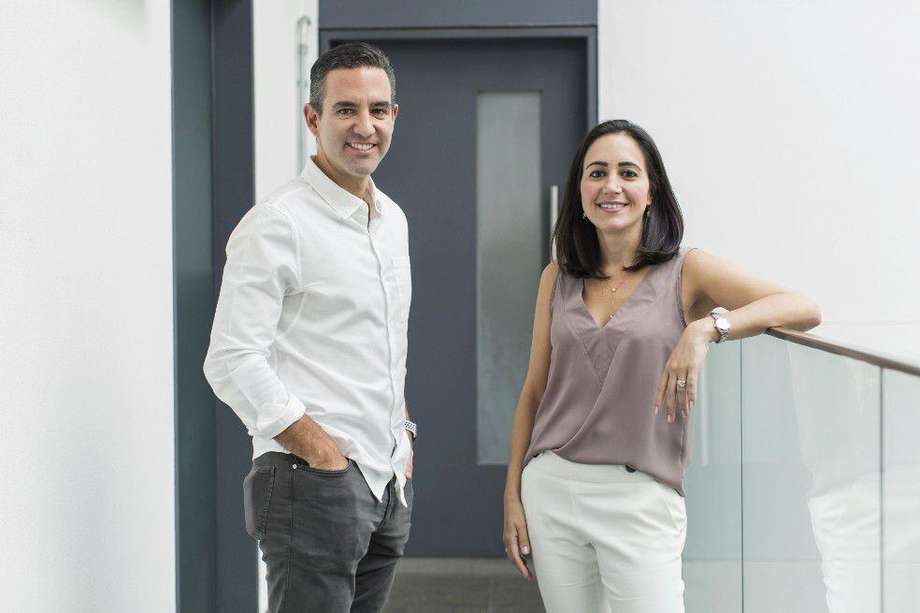David Vélez, CEO de Nubank, y Cristina Junqueira, cofundadora.