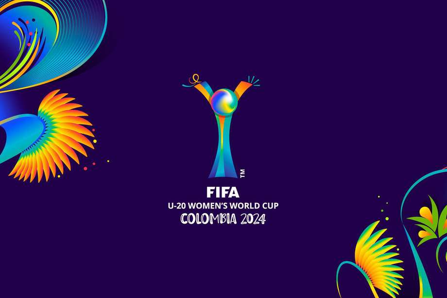 Emblema oficial de la Copa Mundial Femenina de Fútbol Sub-20 de Colombia 2024.