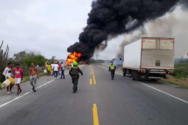 Llegan a Bogotá nueve de los heridos por explosión de camión en Magdalena