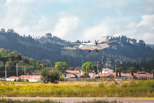 Este mes empiezan los vuelos desde el Aeropuerto Juan José Rondón, de Paipa. /Alcaldía de Paipa