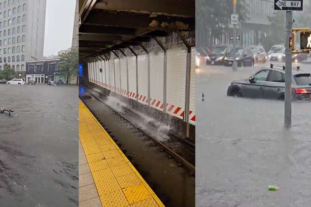 Nueva York se declaró en estado de emergencia por inundaciones