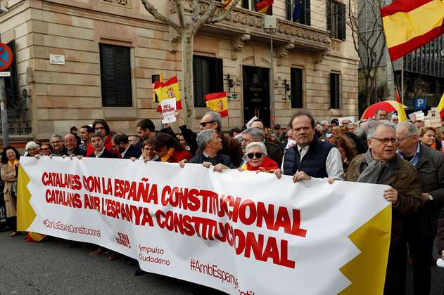 Condenas de hasta 13 años para los líderes del proceso independentista catalán