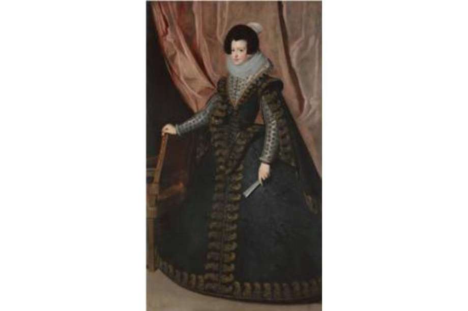 Un gran retrato de la reina Isabel de Borbón firmado por Diego Velázquez saldrá a subasta el próximo febrero en la casa Sotheby's de Nueva York con un precio estimado en 35 millones de dólares (casi 32 millones de euros), informó hoy la entidad. El cuadro, finalizado a principios de la década de 1630, es la obra más importante de Velázquez que sale al mercado en medio siglo después de su retrato de Juan de Pareja y ha estado desde 1978 en una colección familiar privada, indicó Sotheby's en una nota. EFE/Sotheby's