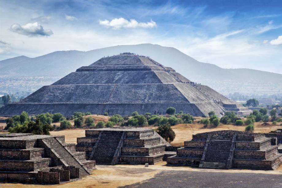 La Zona Arqueológica de Teotihuacán, en el estado de México,  recibe al año dos millones de turistas. / iStock