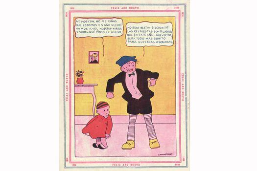 La primera historieta colombina a color es esta imagen de ‘Mojicón’, que, además, aparece firmada por H. Manrique y no por Adolfo Samper (1930).