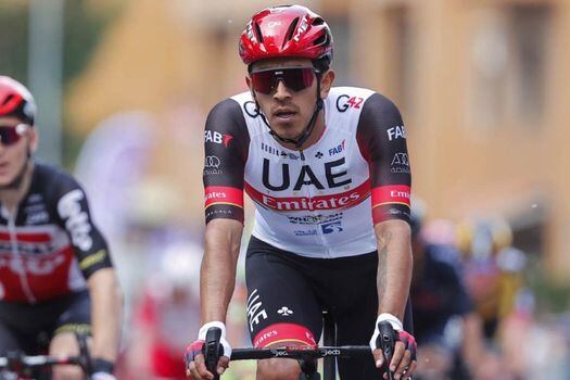 El colombiano Juan Sebastián Molano fue uno de los animadores de la etapa 15 del Giro de Italia 2021.
