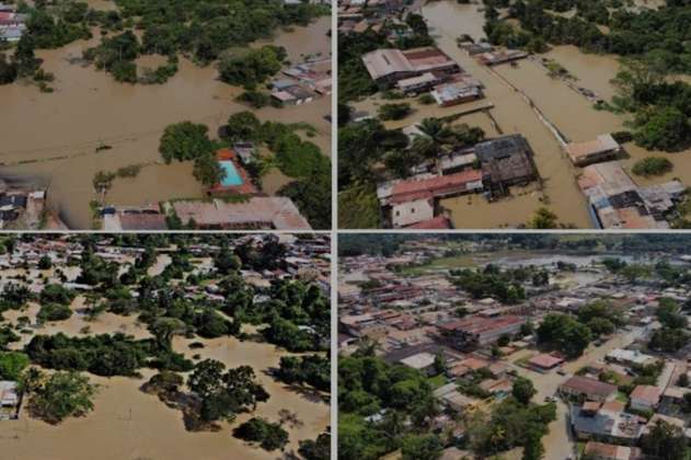 Lluvias en Venezuela causan inundaciones y daños en al menos 1.960 viviendas