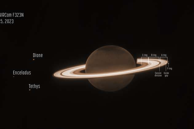 La nueva imagen de Saturno que ya fascina a la ciencia