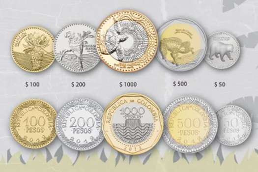 Nuevas monedas colombianas reciben premio internacional 