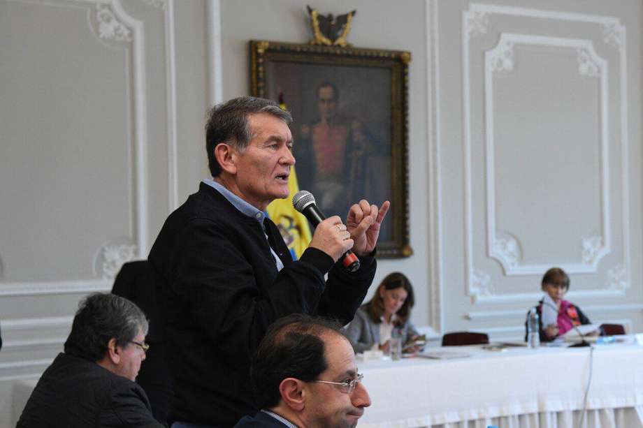 Ángel Custodio Cabrera, ministro de Trabajo.