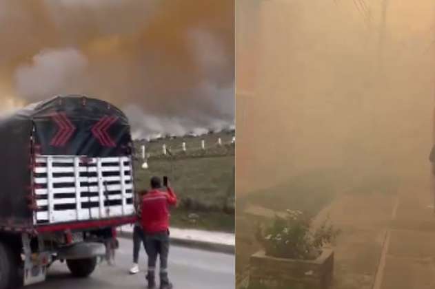 “No se puede respirar bien”: habitantes de Bosa por incendio en parque Gibraltar