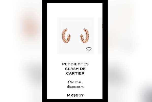 Descomunal error en Cartier: vendieron unos aretes de 55 millones de pesos en 50 mil