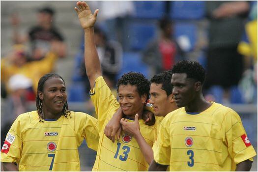 En la selección sub 20 de 2005, dirigida por Eduardo Lara,  estaban Hugo Rodallega, Freddy Guarín, Abel Aguilar y Cristian Zapata, entre otros.