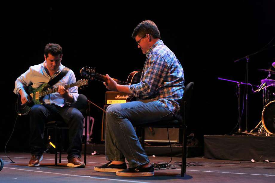 Eduardo Jasbón y Chip Henderson participaron de la séptima versión del Festival Internacional de Guitarra, en Cartagena. 