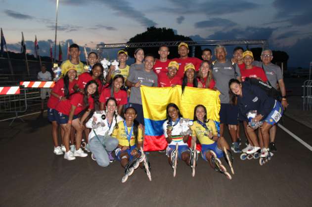 Colombia, el mandamás en el patinaje mundial