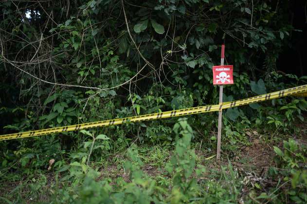 En grave estado permanece niño awá que pisó mina antipersona en Tumaco