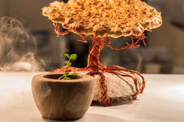 ‘Árbol de la vida’, la exitosa receta del restaurante El Cielo, ganador de una estrella Michelin